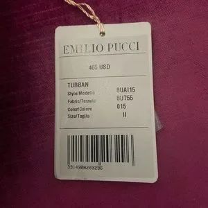 Emilio Pucci | Accessories | Nwt Quilted Emilio Pucci Turban  display picture 1